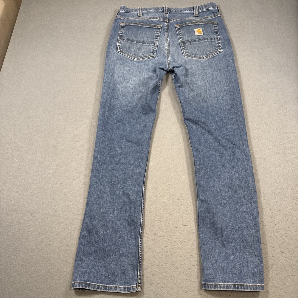 Carhartt  102804 H39 RELAXED Flex  Mens Jeans 32x32workwear - Picture 2 of 12
